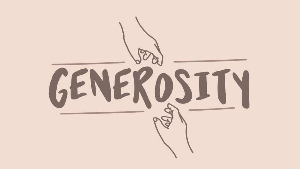 Generosity 
