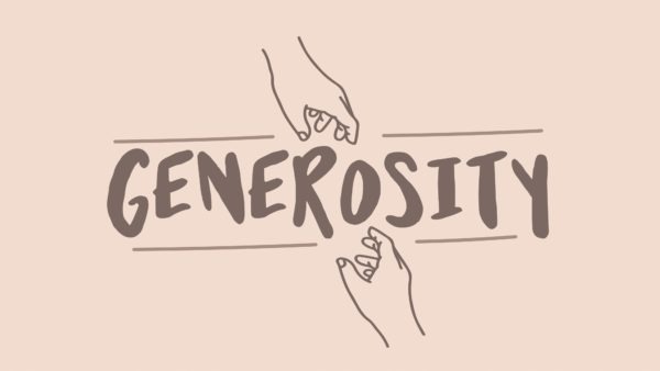Generosity of Time and Talents Image